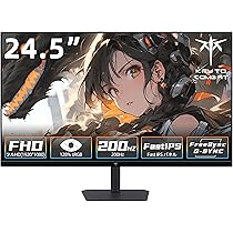Amazon.co.jp: KEY TO COMBAT 24.5インチゲーミングモニタ 200Hz